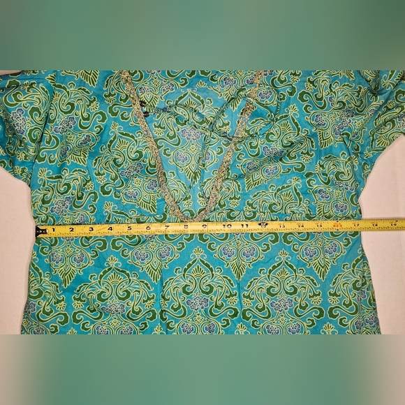 [Victoria's Secret] Floral Tunic/Cover-Up Cinched Tie Below Bust《M/L》 - Picture 13 of 16